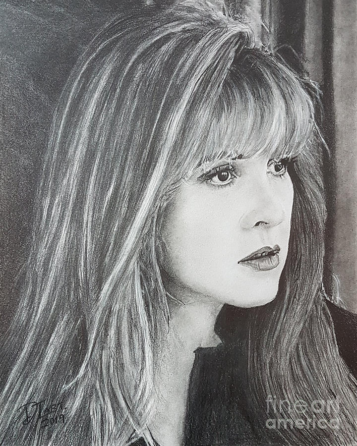 Stevie Nicks Drawing by Dave LeBlanc DTL ART Pixels