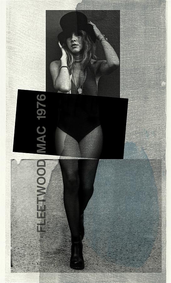 Stevie Nicks Digital Art - Stevie Nicks - Retro  by Paul Lovering