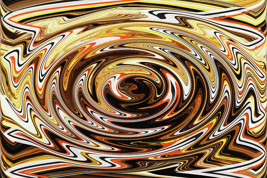 Sticks Again Abstract Digital Art by Tom Janca