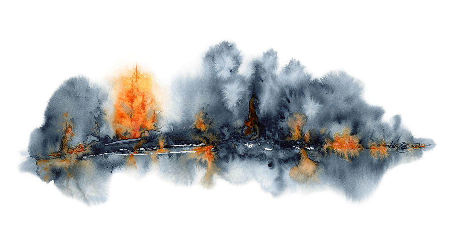 Watercolor Painting - Still Giving by Kelly Edwards Watercolor Painting - Still Giving by Kelly Edwards
