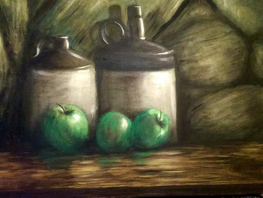 Still Life 2 Painting by Larry Palmer