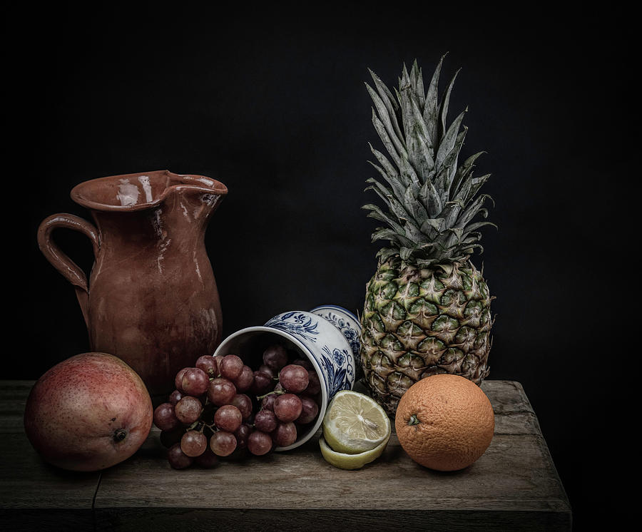 Still life fruits Photograph by Marjolein Van Middelkoop