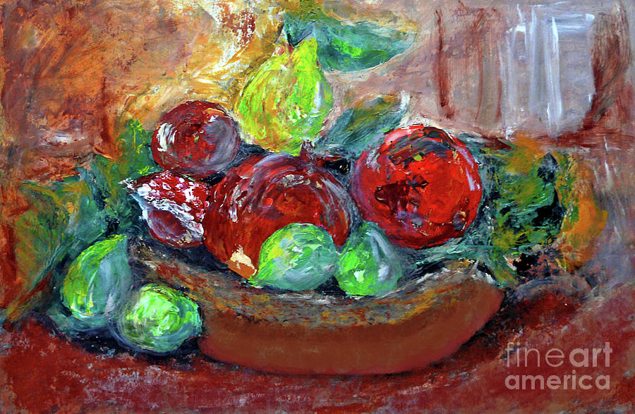 Still Life - Full of Life Painting by Jasna Dragun