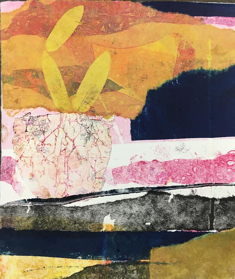 Still life in Yellow and pink Mixed Media by Patricia Berube - Fine Art ...