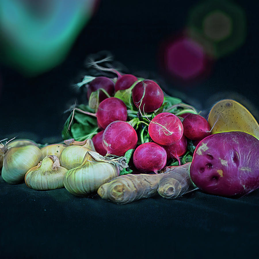 Still life of root vegetables Photograph by Cordia Murphy