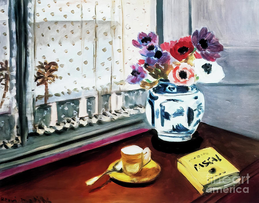 Still Life Pascals Thoughts by Henri Matisse 1924 Painting by Henri Matisse