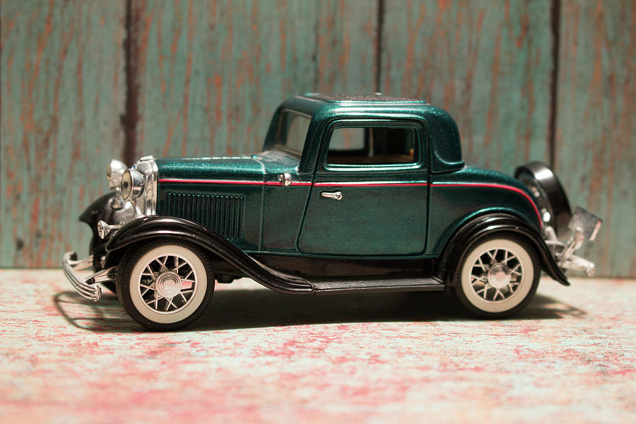Still Life - Toys - 1932 Ford Coupe 13 Photograph by Pamela Critchlow
