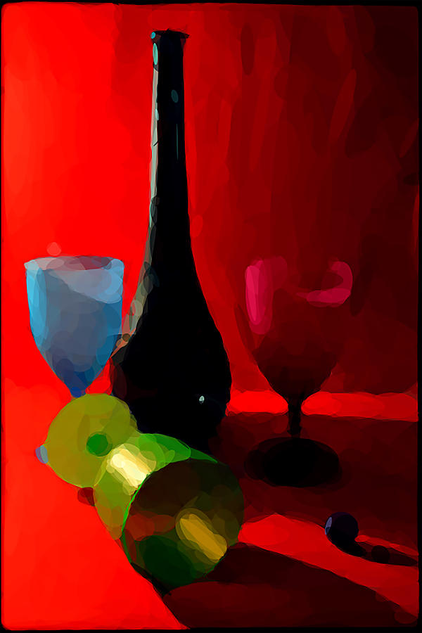 Still life with 3 glasses Photograph by Andrei SKY
