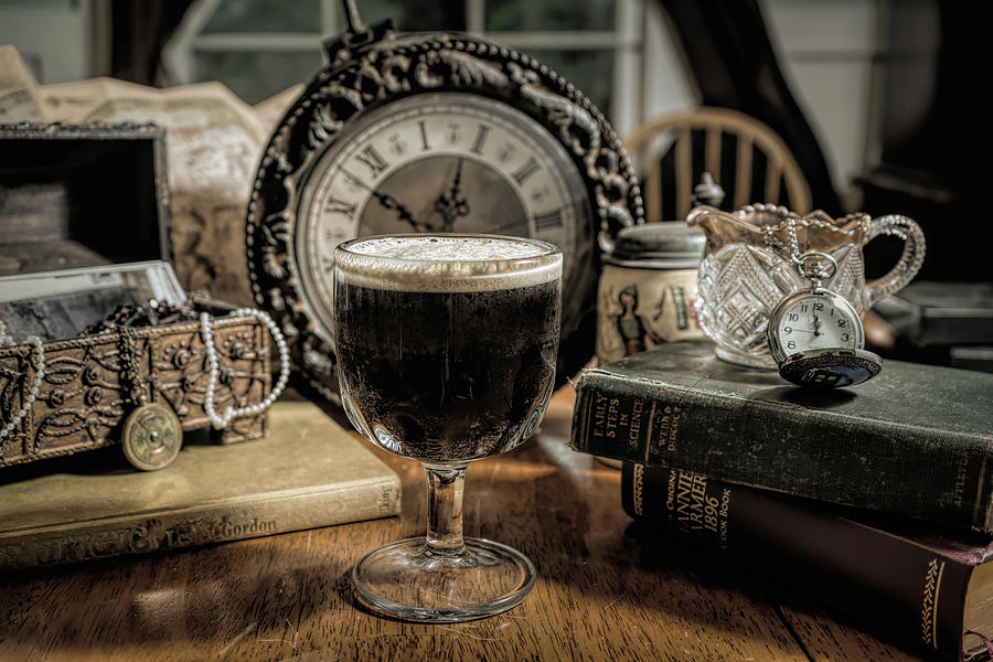 Still Life with Beer Photograph by Sharon Popek