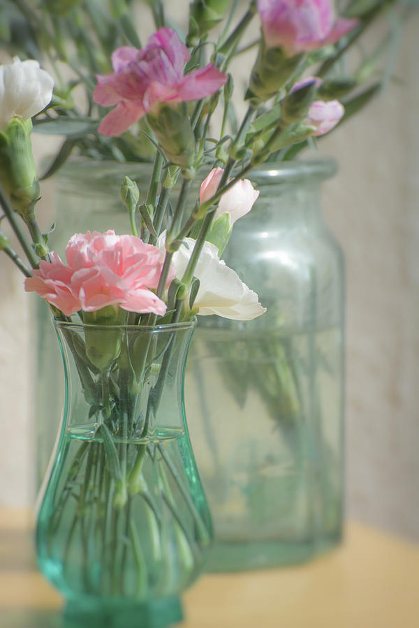 Flower Photograph - Still life with flowers by A J Paul Flower Photograph - Still life with flowers by A J Paul
