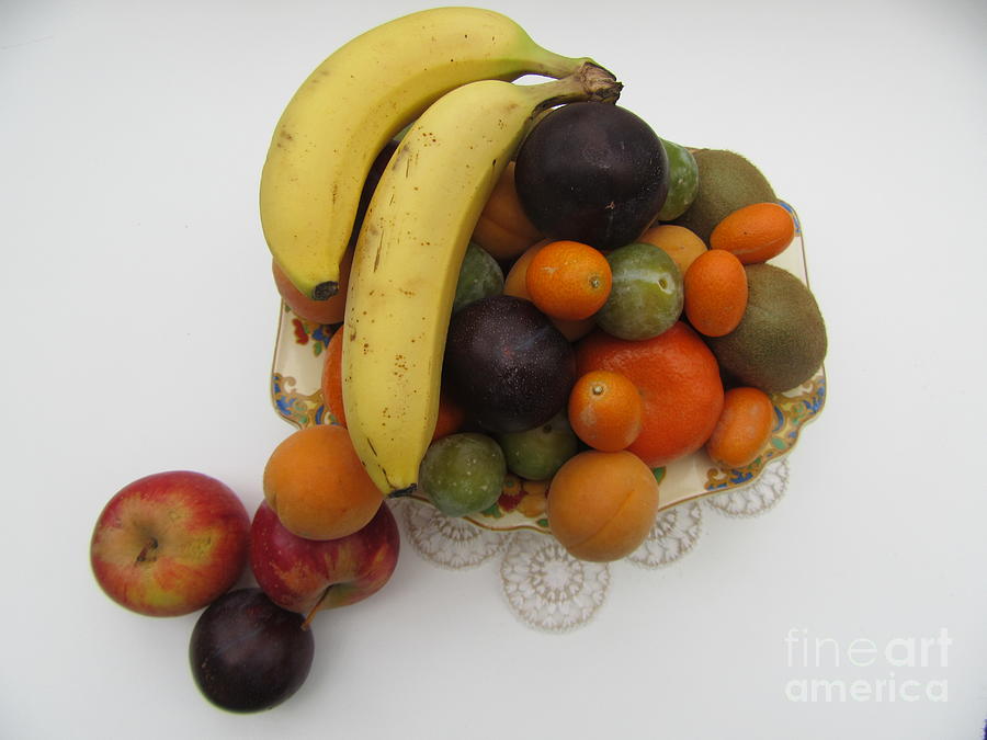 Still Life With Fruit Photograph by Lesley Evered