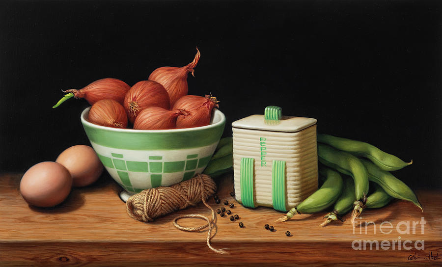 Still Life Painting - Still Life with Peppercorns by Catherine Abel