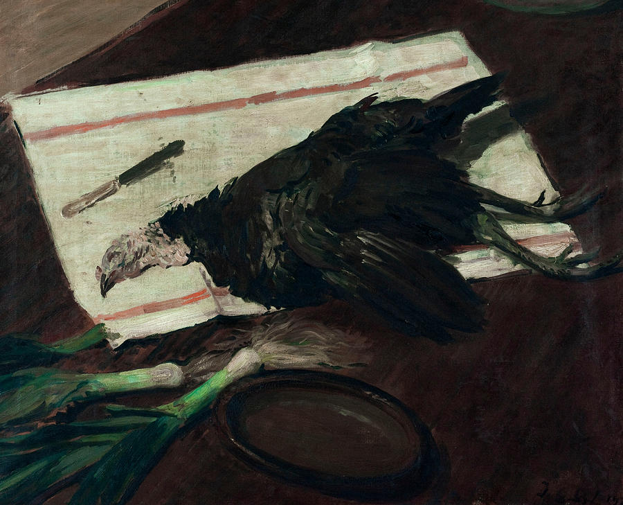 Still Life with Turkey Painting by Jacques-Emile Blanche