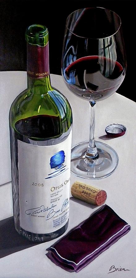 Opus One Painting - Still The One by Brien Cole
