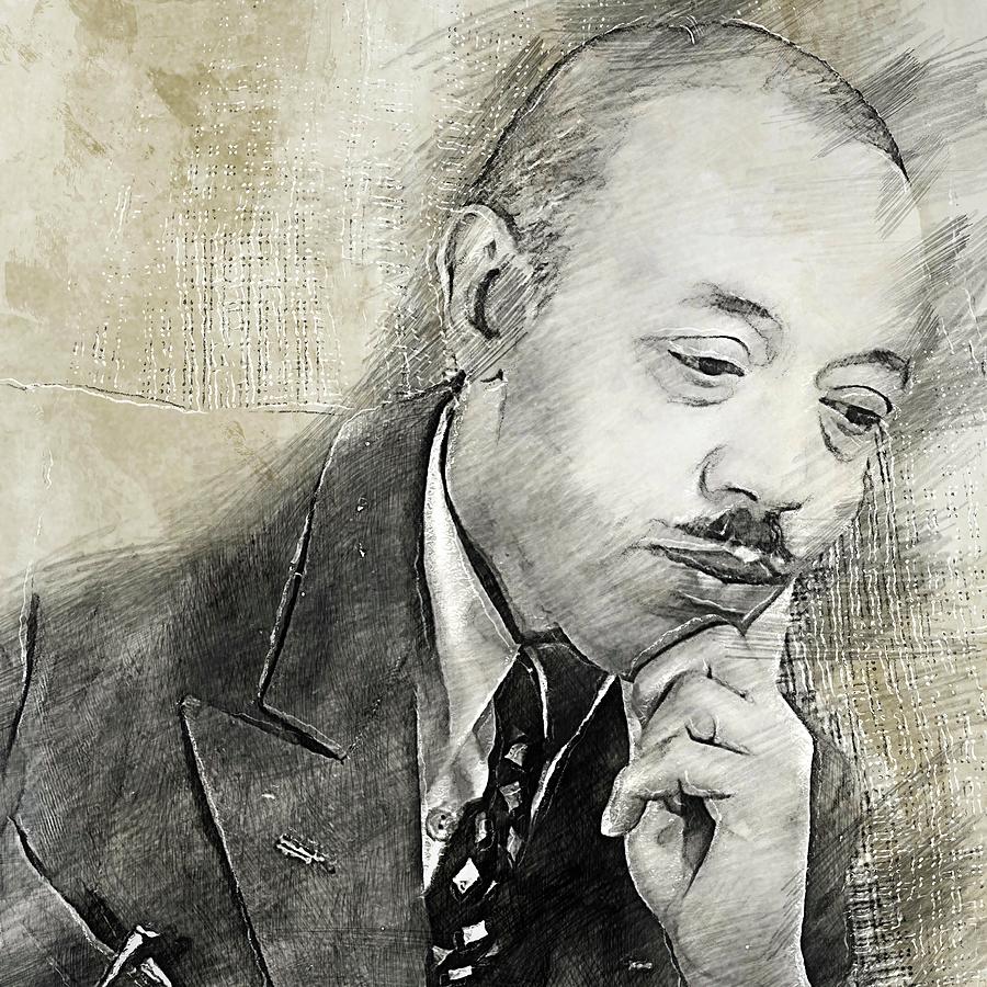 Still William Grant Pencil Drawing Drawing By Bechtelar Natalia 