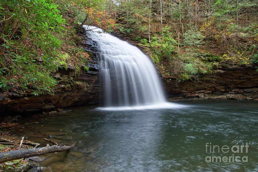 Stinging Fork Falls 25 Photograph by Phil Perkins