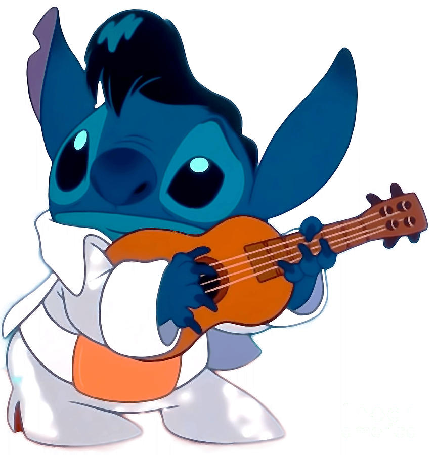 Stitch Elvis Digital Art by Ha Pham