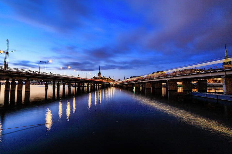 Stockholm bridges Photograph by Alexander Farnsworth