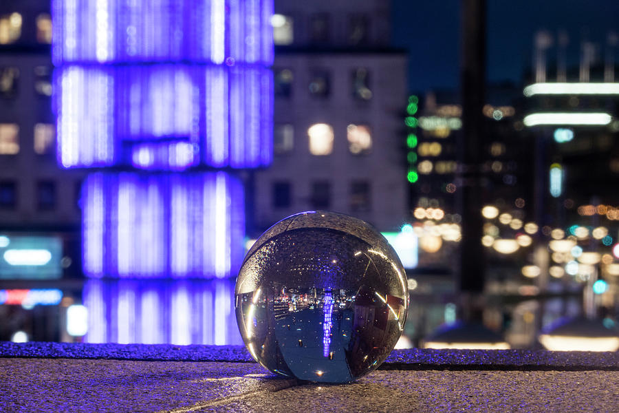 Stockholm Crystal Ball Photograph by Alexander Farnsworth