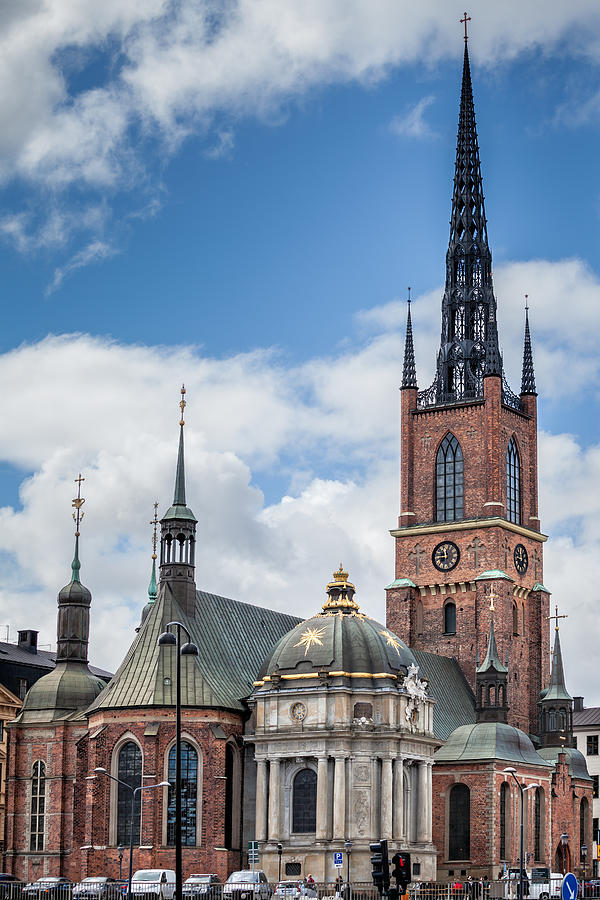 Stockholm. Riddarholm Church Photograph by Angel Villalba