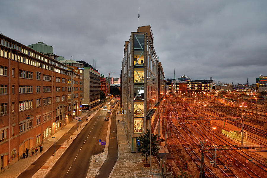 Stockholm tracks Photograph by Alexander Farnsworth