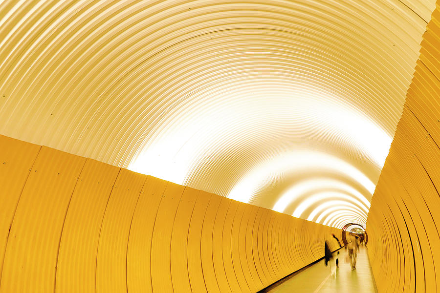 Stockholm tunnel Photograph by Alexander Farnsworth