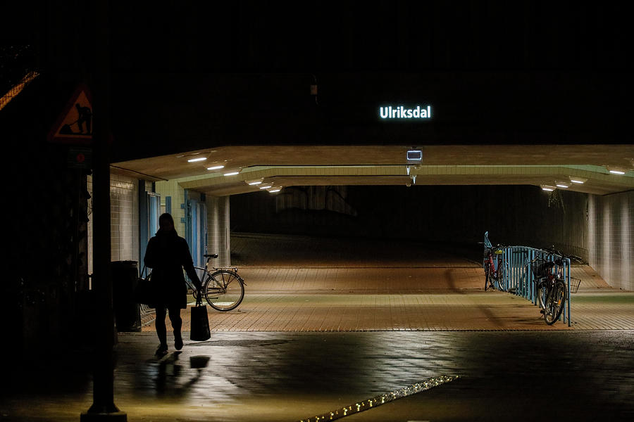 Stockholm underpass Photograph by Alexander Farnsworth