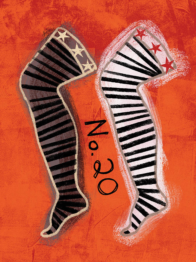 Stockings Number 20 – Art Print For Sale