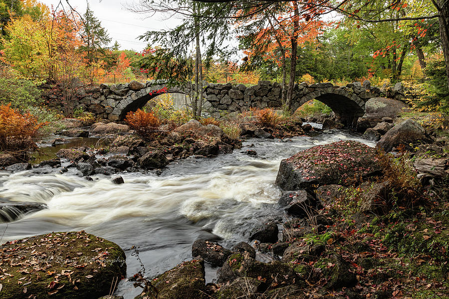 Stoddard Double Arch Stone Bridge Photograph by Bill Ryan - Pixels