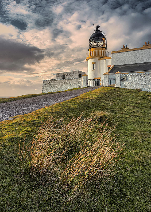 Sunset Photograph - Stoer Lighthouse by Dave Bowman