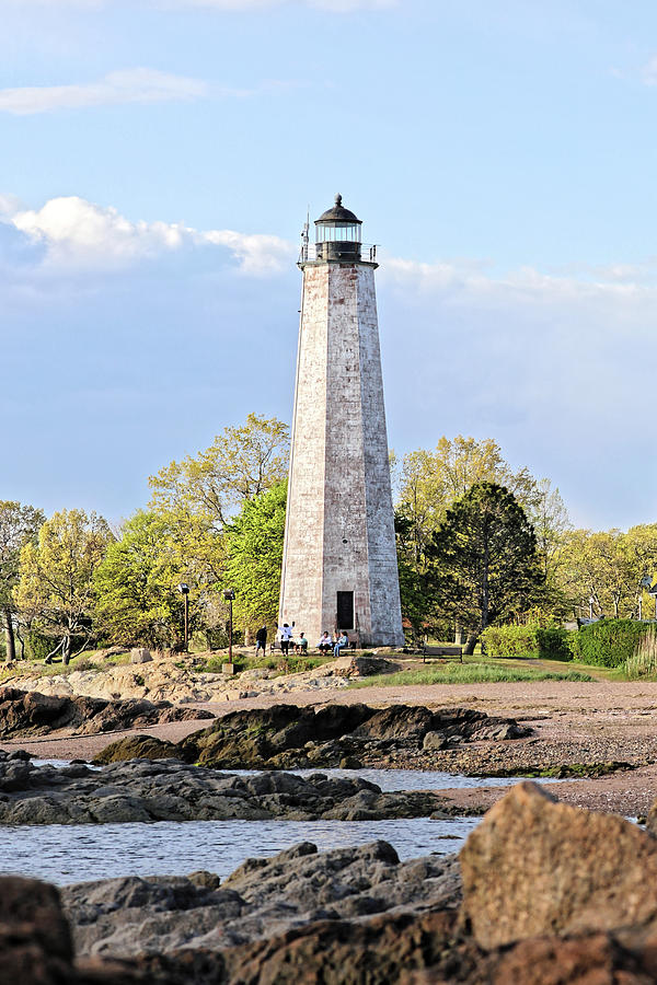 Stoic Five Mile Point Lighthouse Photograph by Doolittle Photography and Art