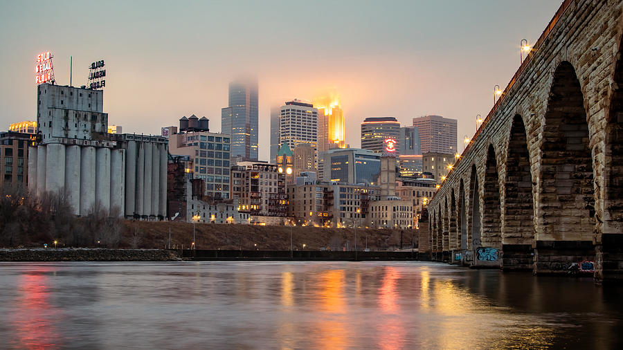 Stone Arch Bridge Photograph by Andrew Miller