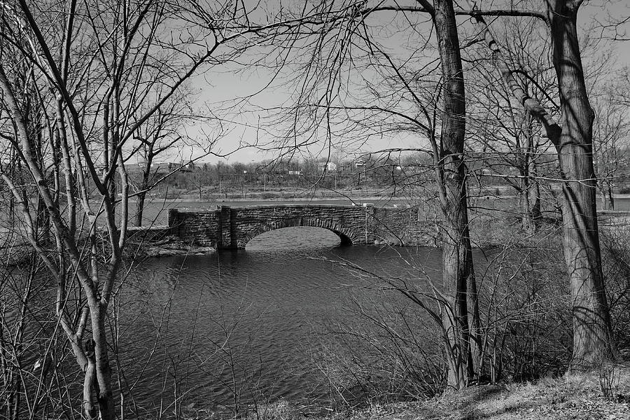 Stone Arch Bridge, Beardsley Park, Bridgeport CT Photograph by Thomas
