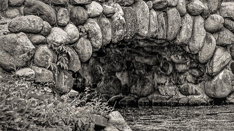 Stone Bridge Arch Photograph by John Linnemeyer