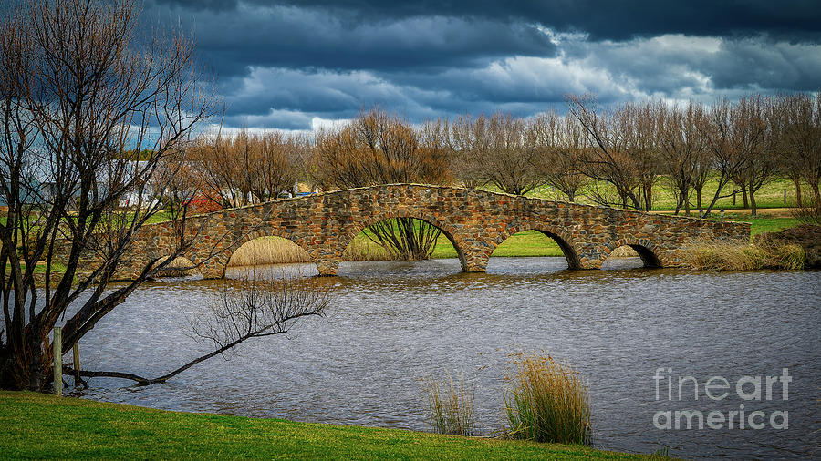 Stone bridge at Mona, Braidwood Photograph by Fran Woods