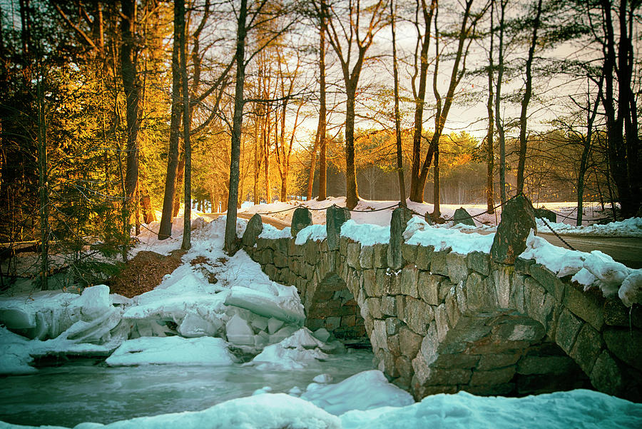 Stone Bridge - Hillsborough New Hampshire Photograph