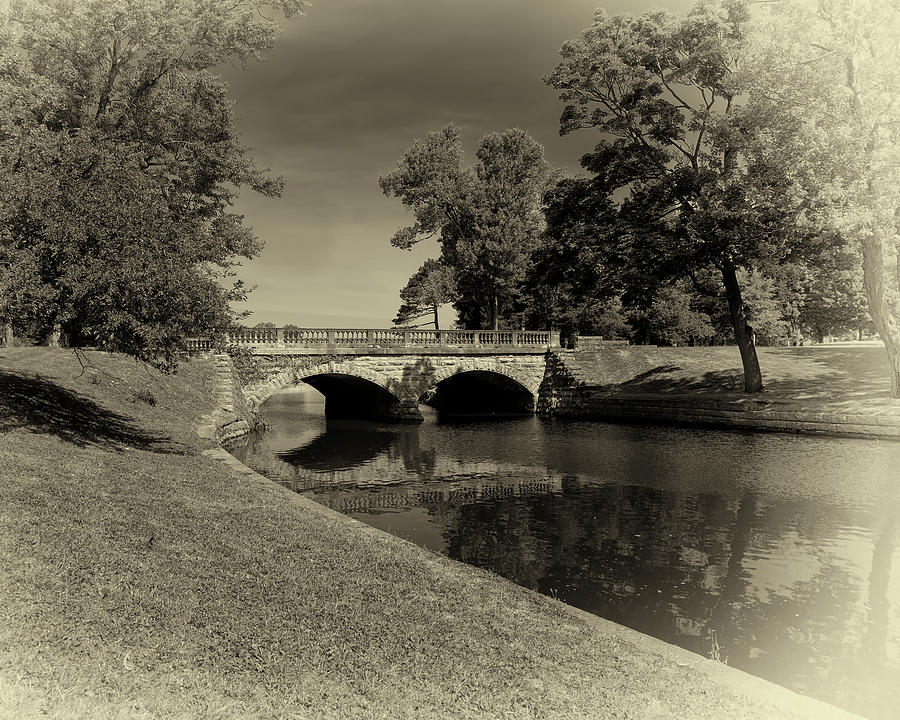 Stone Bridge Landscape Photograph