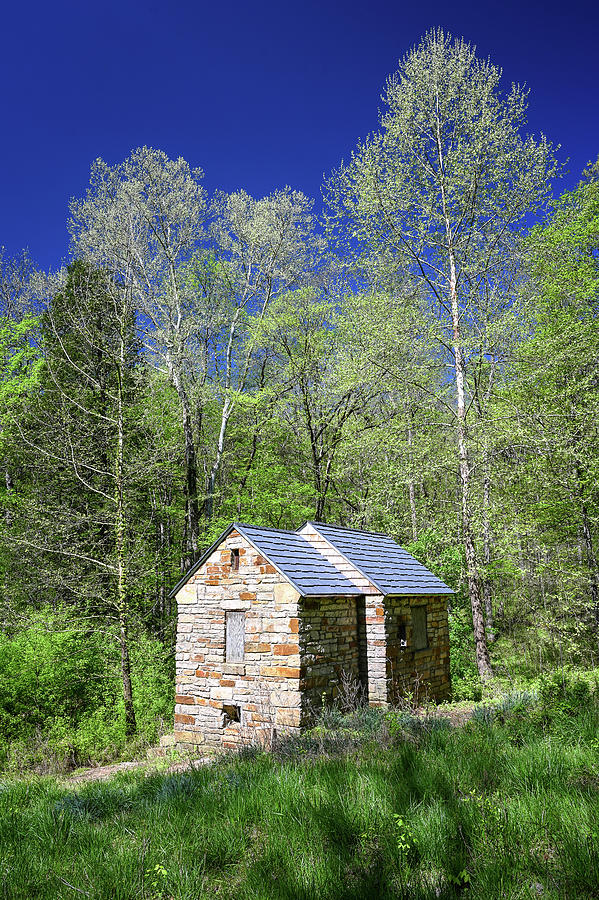 Stone Cabin Photograph by Steven Nelson