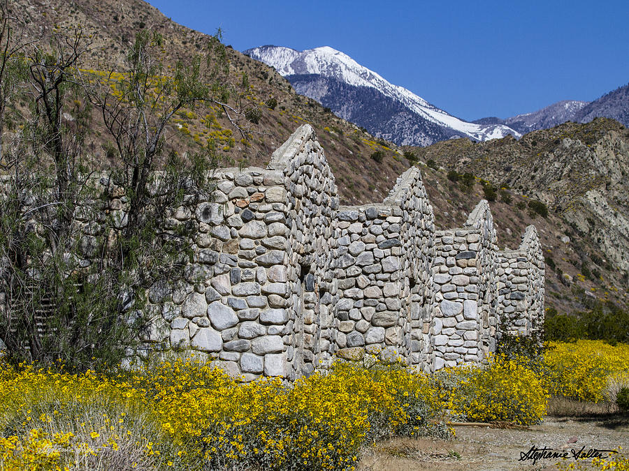 Stone Cabins of Mission Creek Photograph by Stephanie Salter