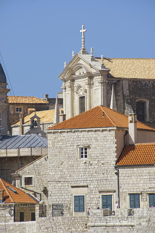 Stone Churches of Dubrovnik Photograph by Lidija Ivanek - SiLa