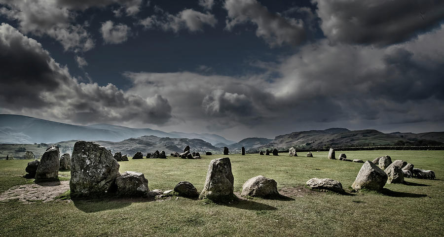 Stone circle Photograph by Remigiusz MARCZAK