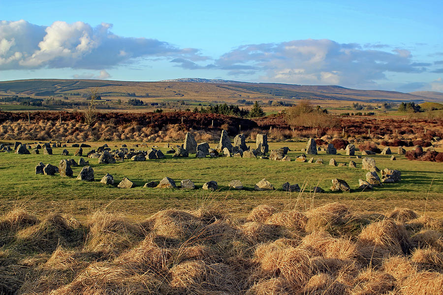 Stone Circles Of Beaghmore Photograph