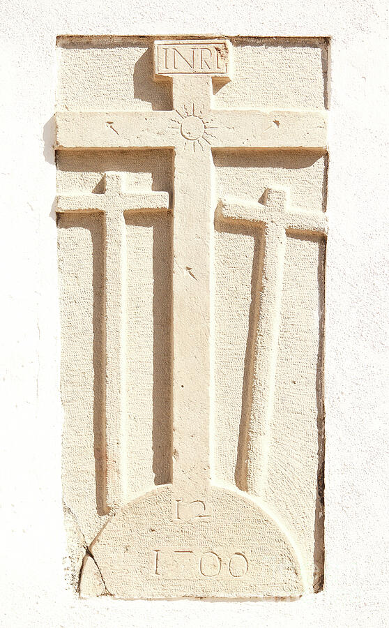 Stone Crosses Faro Vertical Photograph