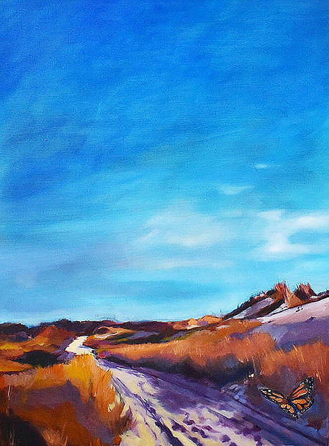 Stone Harbor Horizon Painting by Rebecca Jacob - Fine Art America