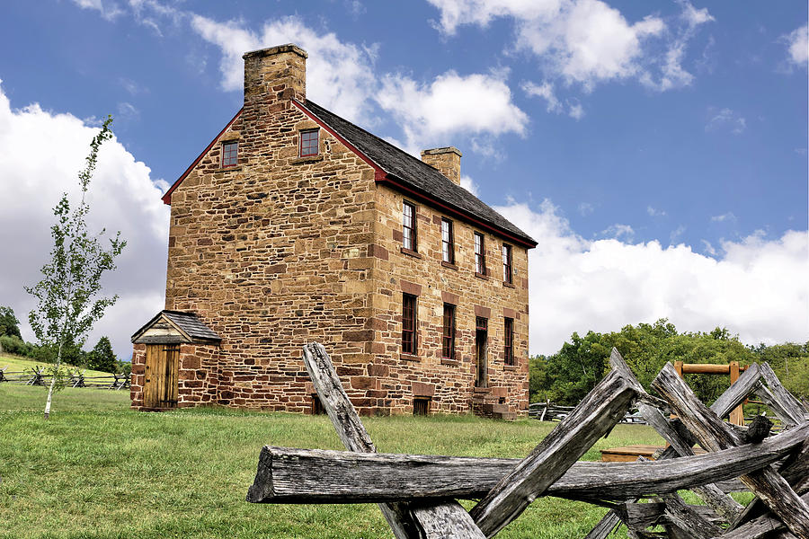 Stone House Manassas Battlefield Virginia Photograph By John Trommer