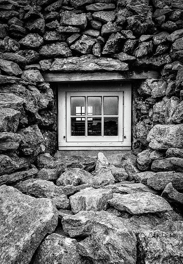 Stone and Glass Photograph by Jim Carlen