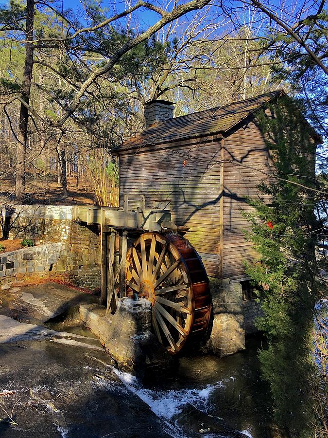 Stone Mountain Grist Mill Photograph
