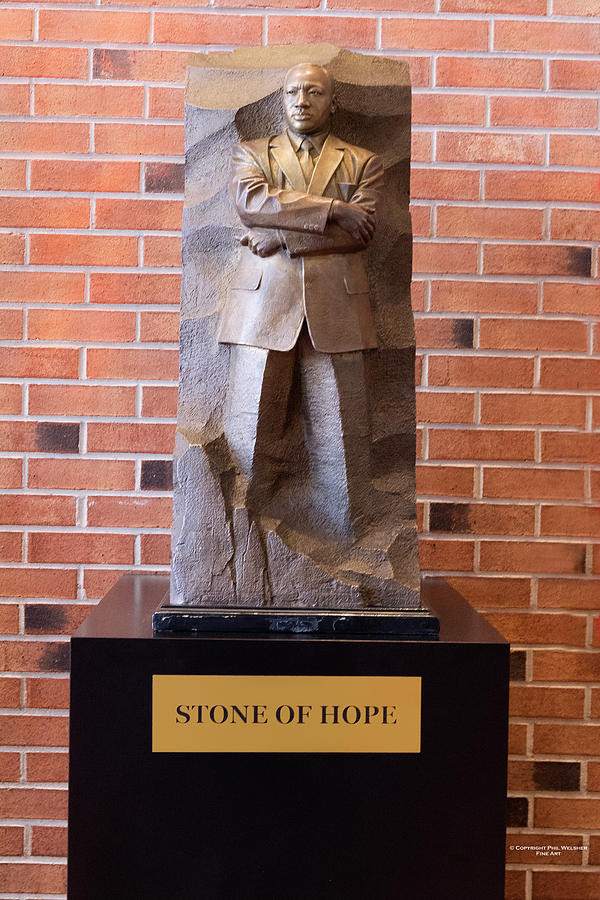 Stone of Hope, MLK Jr. Photograph by Phil Welsher