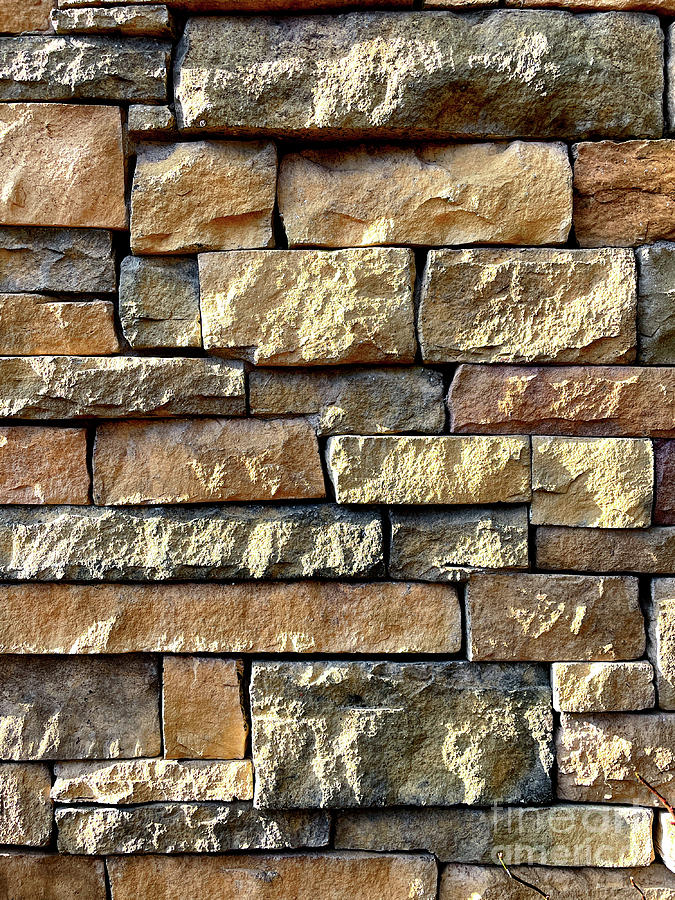 Stone Wall or Stoned Wall Photograph by Bill Swartwout