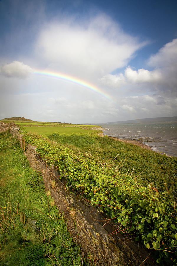 Stone Walls And Rainbows Photograph